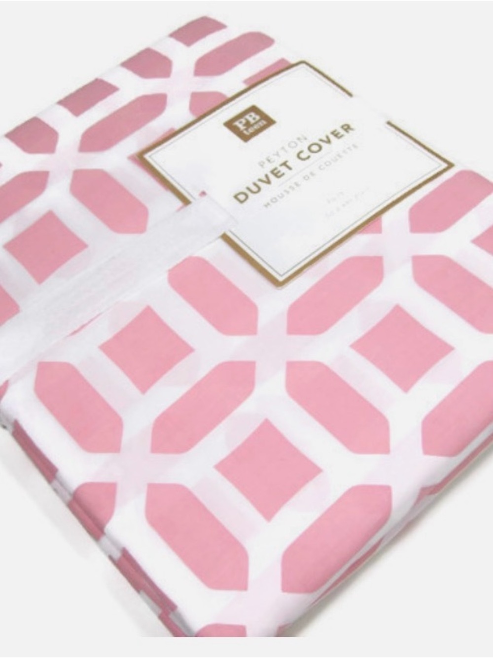 Pottery Barn Peyton twin Duvet cover w matching sham